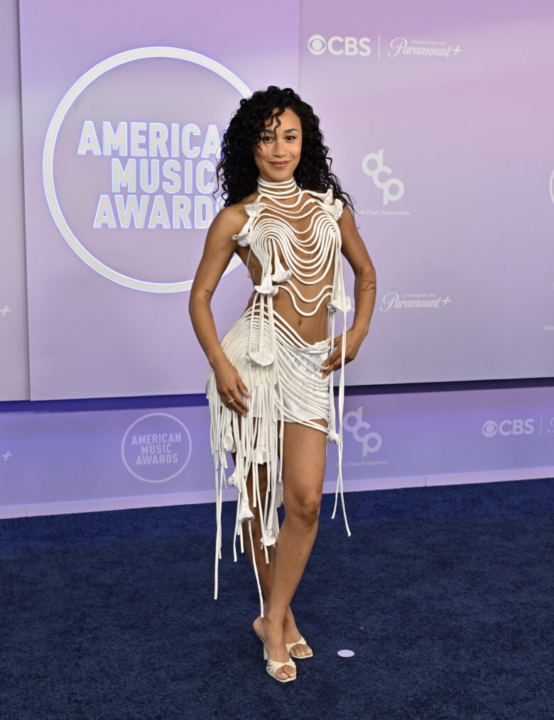 LAS VEGAS, NEVADA - MAY 25: (EDITORIAL USE ONLY) Eva Gutowski attends the 52nd American Music Awards at MGM Grand Garden Arena on May 25, 2026 in Las Vegas, Nevada. (Photo by David Becker/Getty Images)
