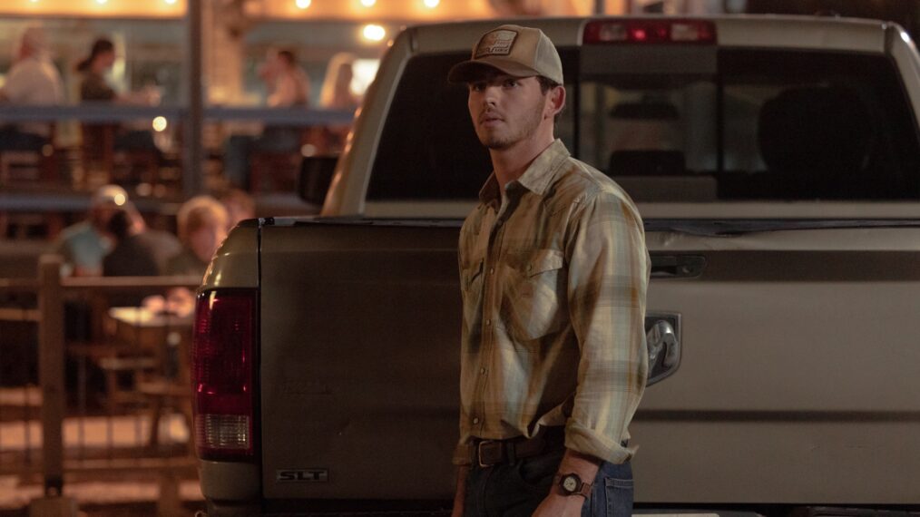 Finn Little in Season 1, Episode 3, of 'Dutton Ranch,' Paramount+, May 22, 2026.