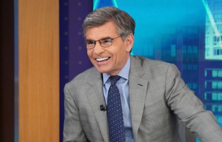 George Stephanopoulos on the April 7, 2025, episode of ABC's 'Good Morning America.'