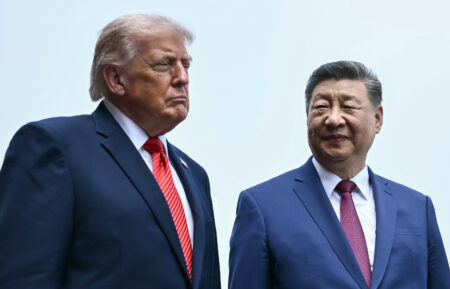 Donald Trump and Xi Jinping