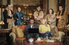 Brandon Scott Jones, Rebecca Wisocky, Utkarsh Ambudkar, Rose McIver, Richie Moriarty, Betsy Sodaro, Román Zaragoza, 'Ghosts' Season 5, Episode 22, CBS, airs May 21, 2026.