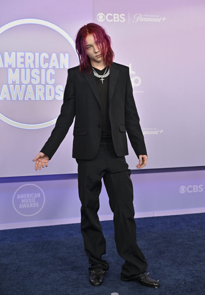 LAS VEGAS, NEVADA - MAY 25: (EDITORIAL USE ONLY) Gunner Shepardson a.k.a. Nettspend attends the 52nd American Music Awards at MGM Grand Garden Arena on May 25, 2026 in Las Vegas, Nevada. (Photo by David Becker/Getty Images)