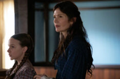 Jill Hennessy and Mila Morgan as Hattie and Sarah in Hope Valley: 1874