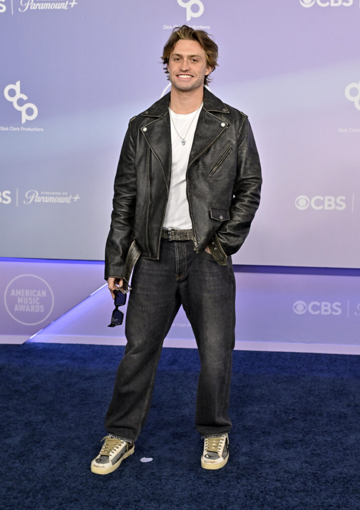 LAS VEGAS, NEVADA - MAY 25: (EDITORIAL USE ONLY) Jake Pates attends the 52nd American Music Awards at MGM Grand Garden Arena on May 25, 2026 in Las Vegas, Nevada. (Photo by David Becker/Getty Images)