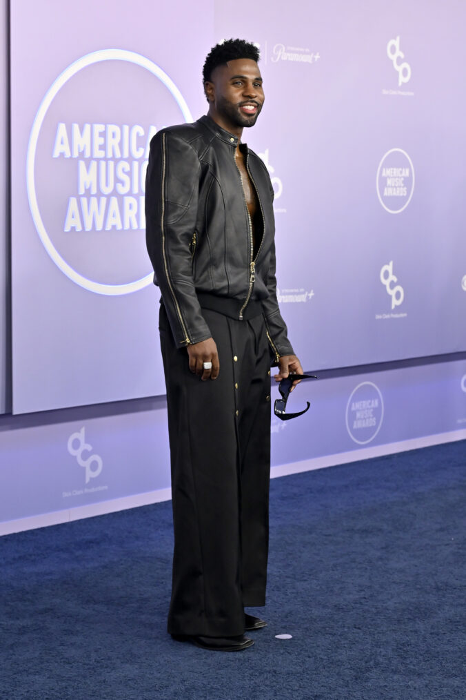 LAS VEGAS, NEVADA - MAY 25: (EDITORIAL USE ONLY) Jason Derulo attends the 52nd American Music Awards at MGM Grand Garden Arena on May 25, 2026 in Las Vegas, Nevada. (Photo by David Becker/Getty Images)