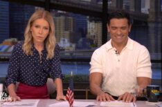 Kelly Ripa and Mark Consuelos on the May 6, 2026, episode of 'Live With Kelly and Mark.'