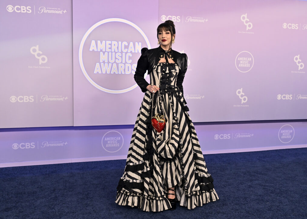 LAS VEGAS, NEVADA - MAY 25: (EDITORIAL USE ONLY) Kelsi Davies attends the 52nd American Music Awards at MGM Grand Garden Arena on May 25, 2026 in Las Vegas, Nevada. (Photo by David Becker/Getty Images)