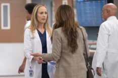 Kim Raver on Season 22, Episode 18, of ABC's 'Grey's Anatomy,' May 7, 2026.