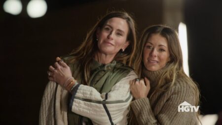 Kim Wolfe and Chelsea Meissner on Season 7, Episode 7, of HGTV's 'Rock the Block,' May 25, 2026.