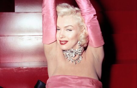 Marilyn Monroe in 'Gentlemen Prefer Blondes,' 1953.