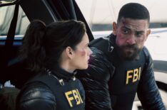 Missy Peregrym and Zeeko Zaki, 'FBI' Season 8, Episode 22, CBS, May 18, 2026.