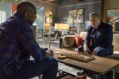 Morris Chestnut and Eddie Izzard on Season 2, Episode 20, of CBS' 'Watson,' Series Finale, May 3, 2026.