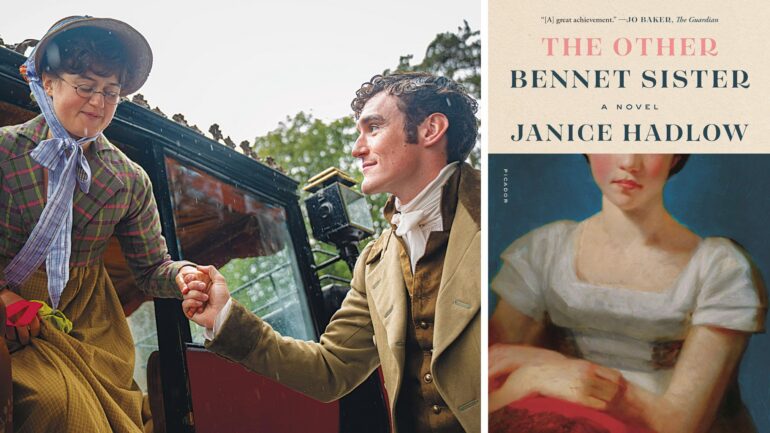 Ella Bruccoleri and Dónal Finn in 'The Other Bennet Sister'