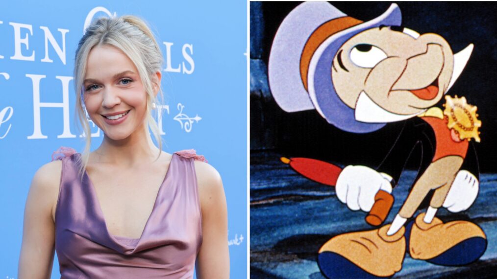 Roan Curtis from 'Hope Valley: 1874' and Jiminy Cricket from 'Pinocchio'