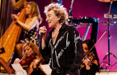 Rod Stewart on CBS' 'Forever Young: A GRAMMY Salute to Rod Stewart Live' special, airs May 19, 2026.