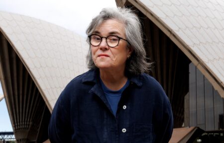 SYDNEY, AUSTRALIA - OCTOBER 06: Rosie O'Donnell arrives in Australia ahead of her "Common Knowledge" show at the Sydney Opera House on October 06, 2025 in Sydney, Australia. (Photo by Brendon Thorne/Getty Images for Tinderbox Productions)