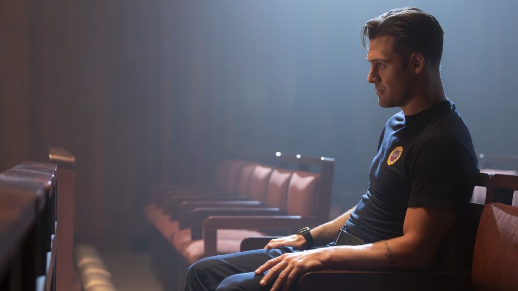 Ryan Guzman on Season 9, Episode 18, of ABC's '9-1-1,' May 7, 2026.
