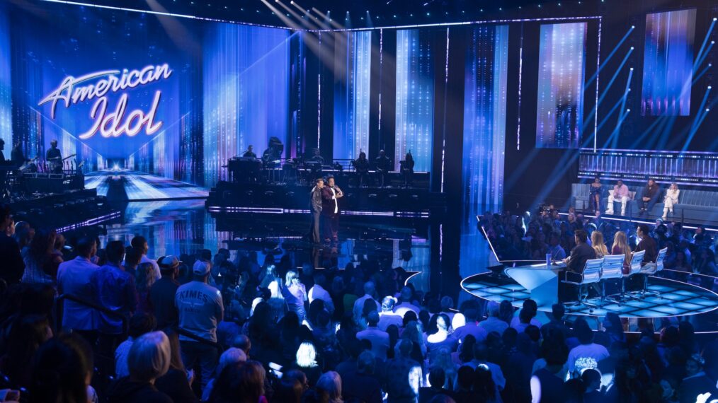 Ryan Seacrest and Jordan McCullough on 'American Idol,' ABC, April 27, 2026.