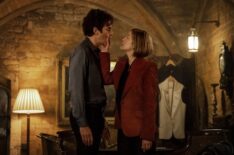 Sacha Baron Cohen and Rosamund Pike in the Netflix film 'Ladies First,' premieres May 22, 2026.