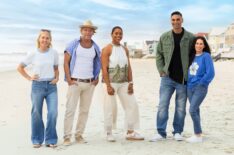 Sarah Baeumler, Ty Pennington, Mika Kleinschmidt, Kamohai Kalama, and Tristyn Kalama, 'Battle on the Beach' Season 5, HGTV, premieres June 1, 2026.