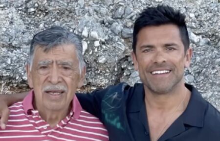 Saul Consuelos and Mark Consuelos, Instagram, April 7, 2026.