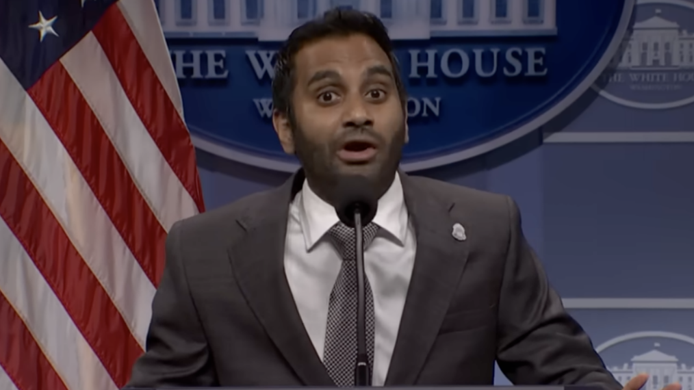 Aziz Ansari as Kash Patel on 'SNL'