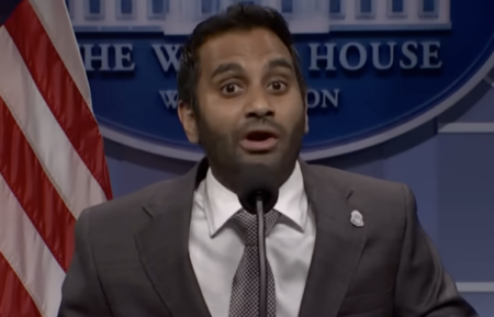 Aziz Ansari as Kash Patel on 'SNL'