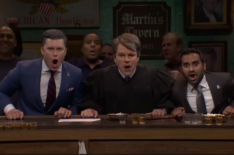'SNL' Cold Open: Matt Damon Reprises Brett Kavanaugh at Bar With Hegseth & Patel