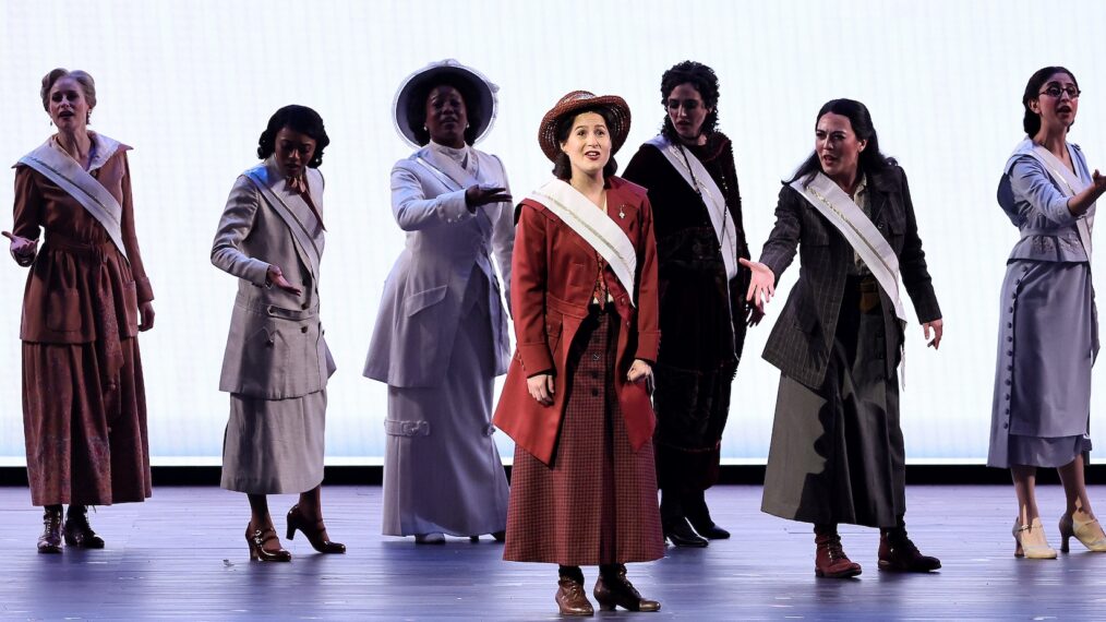 Shaina Taub and the cast of 