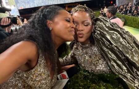 Sheinelle Jones and Rihanna, Instagram, May 4, 2026.
