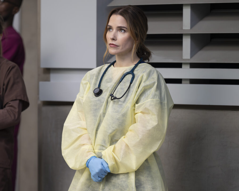 GREY’S ANATOMY - “Bridge over Troubled Water” - After a catastrophic bridge collapse sends dozens of victims to Grey Sloan, the hospital activates its full disaster response as they race to treat a surge of critically injured patients, including one of their own. THURSDAY, MAY 7 (10:00-11:00 p.m. EDT) on ABC. (Disney/Anne Marie Fox) SOPHIA BUSH