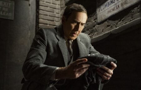 Ben Reilly/Spiderman (Nicolas Cage) in SPIDER-NOIR Photo: Aaron Epstein/Prime © Amazon Content Services LLC