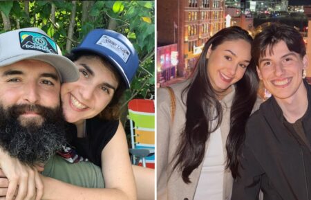 Aubry Bracco and Rizo Velovic of 'Survivor 50' with their significant others
