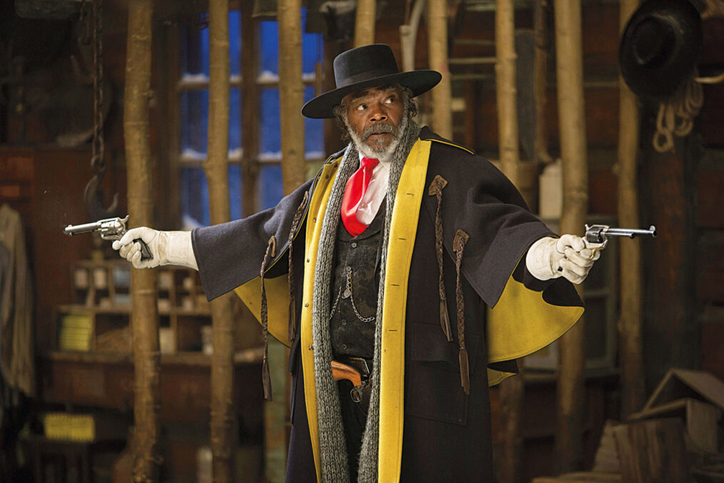 THE HATEFUL EIGHT, Samuel L. Jackson, 2015.