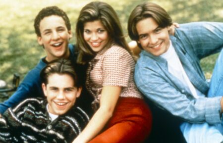 BOY MEETS WORLD, Rider Strong, Ben Savage, Danielle Fishel, Will Friedle,