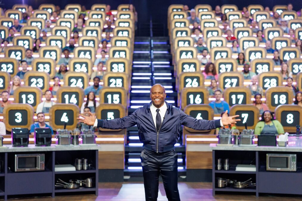 Terry Crews on Season 1 of Food Network's '100 Cooks,' premieres June 7, 2026.