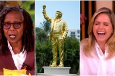 'The View' Hosts React to Golden Trump Statue Worship: 'Small Dictator Energy'