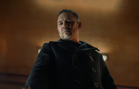 Tom Hardy as Harry Da Souza in MOBLAND, episode 10, season 1, Streaming on Paramount+ 2025. Photo Credit: Luke Varley/Paramount+