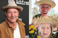 Ty Pennington attends the 'No Address' Los Angeles premiere at DGA Theater Complex on February 18, 2025 in Los Angeles, California; Ty Pennington and his mother, Yvonne, Instagram, May 12, 2024.