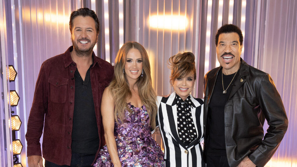 LUKE BRYAN, CARRIE UNDERWOOD, PAULA ABDUL, LIONEL RICHIE