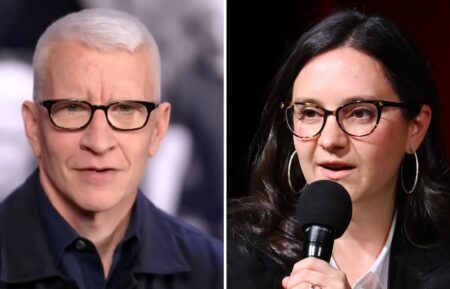 Anderson Cooper and Bari Weiss