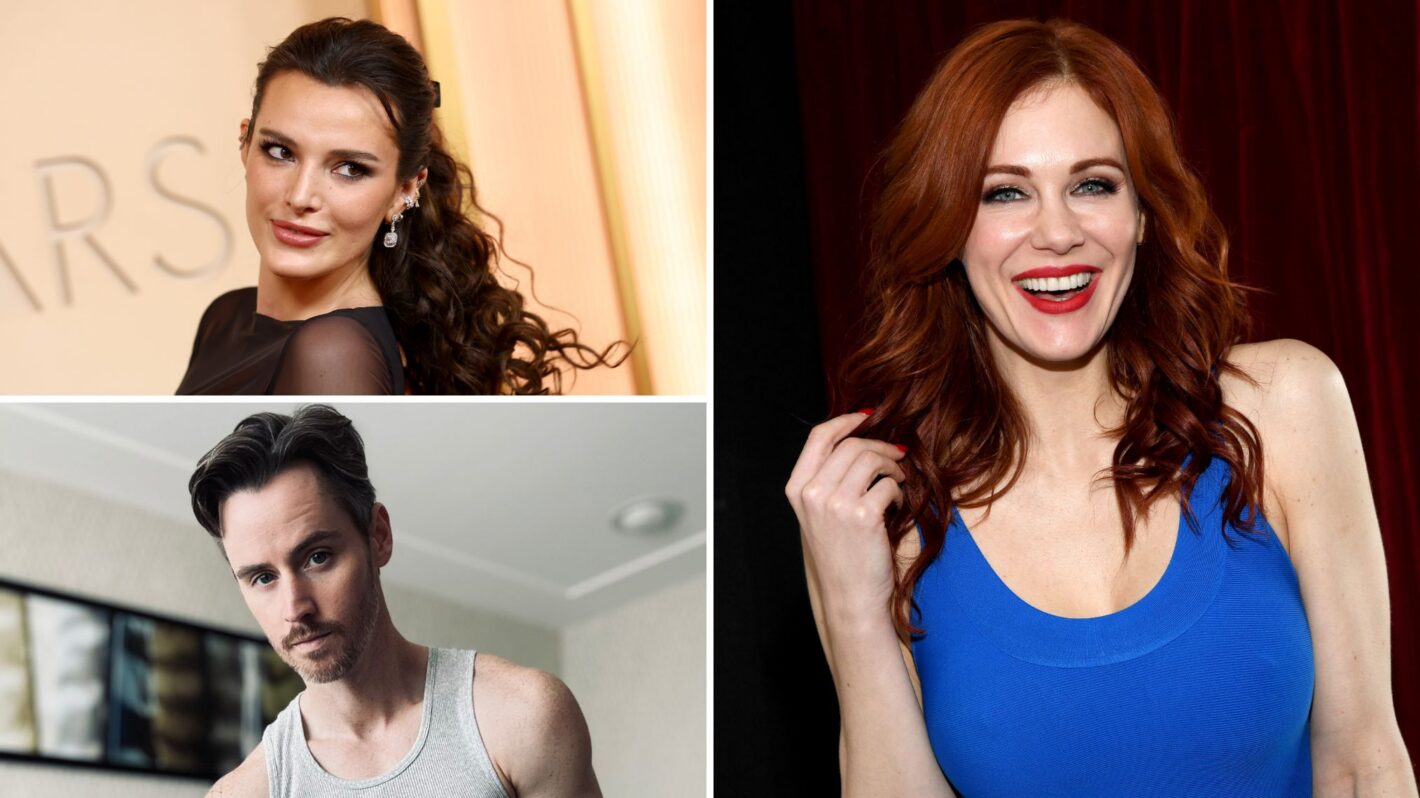 Bella Thorne attends the 98th Oscars at Dolby Theatre on March 15, 2026, in Hollywood, California; Maitland Ward poses at the 2020 AVN Adult Entertainment Expo at the Hard Rock Hotel & Casino on January 23, 2020, in Las Vegas, Nevada; Daniel Benson poses for an X photo