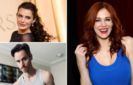 Bella Thorne attends the 98th Oscars at Dolby Theatre on March 15, 2026, in Hollywood, California; Maitland Ward poses at the 2020 AVN Adult Entertainment Expo at the Hard Rock Hotel & Casino on January 23, 2020, in Las Vegas, Nevada; Daniel Benson poses for an X photo