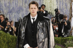 Bill Skarsgård attends the 2026 Met Gala celebrating 'Costume Art' at the Metropolitan Museum of Art
