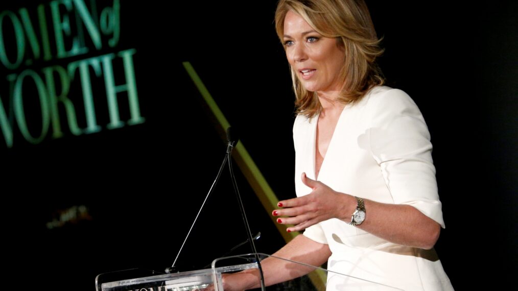 NEW YORK, NY - NOVEMBER 16: CNN Anchor Brooke Baldwin speaks onstage at the L'Oreal Paris Women of Worth Celebration 2016 Arrivals on November 16, 2016 in New York City.