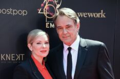 Cady McClain and Jon Lindstrom attend the 46th annual Daytime Emmy Awards at Pasadena Civic Center on May 05, 2019 in Pasadena, California.