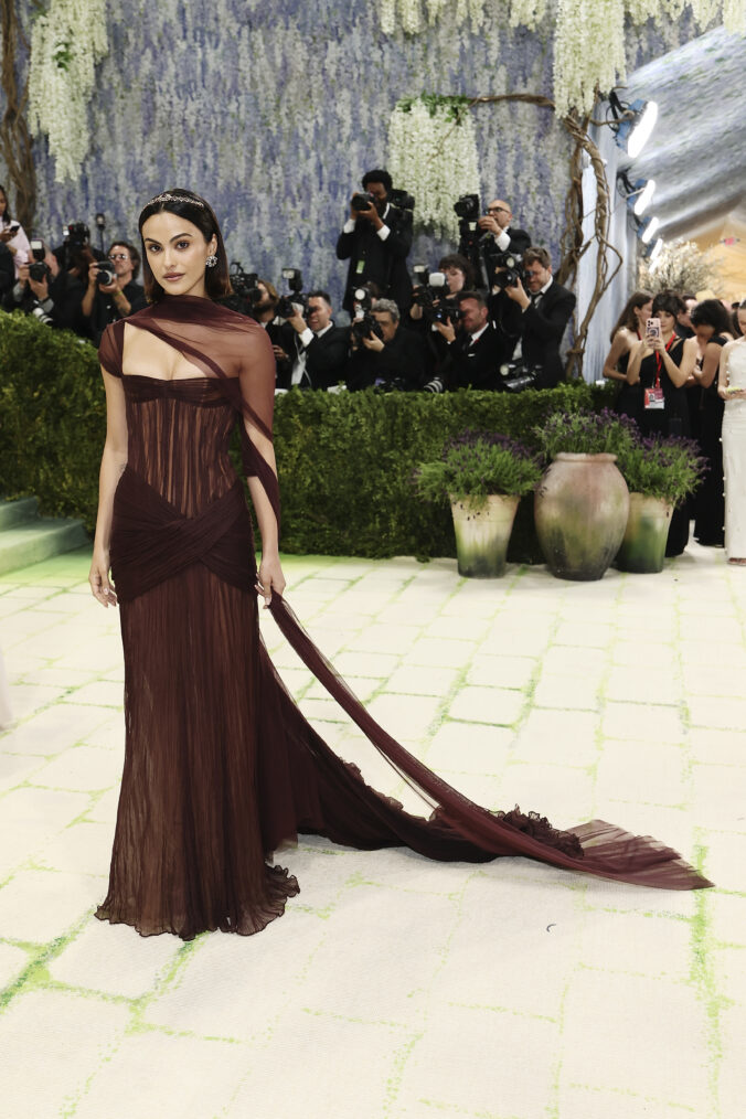 Camila Mendes attends the 2026 Met Gala celebrating 