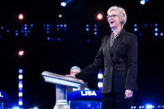 CELEBRITY WEAKEST LINK: Host Jane Lynch in the CELEBRITY WEAKEST LINK 'Roastmasters' episode airing Monday, Oct. 6 (9:01-10:00 PM ET/PT) on FOX. © 2025 Fox Media LLC.
