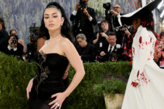 Charli xcx attends the 2026 Met Gala celebrating 'Costume Art' at the Metropolitan Museum of Art on May 04, 2026 in New York City