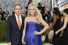 Ben Stiller and Christine Taylor attend the 2026 Met Gala celebrating 'Costume Art' at the Metropolitan Museum of Art on May 04, 2026 in New York City.